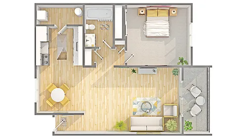 Floor plan A1