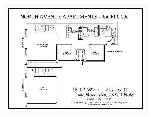 Floor plan 203