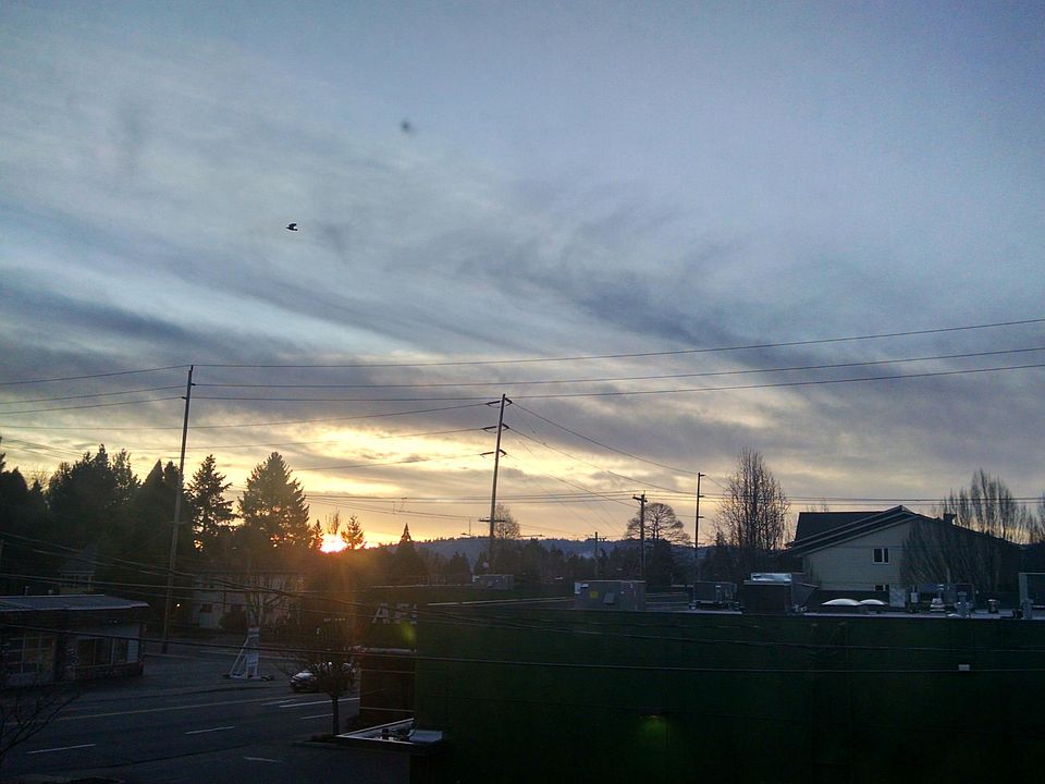 westhills sunset view