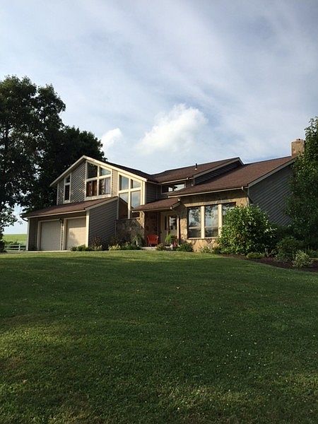 Front of House : View from Pond / Front Yard Much Larger