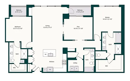 Floor plan B9
