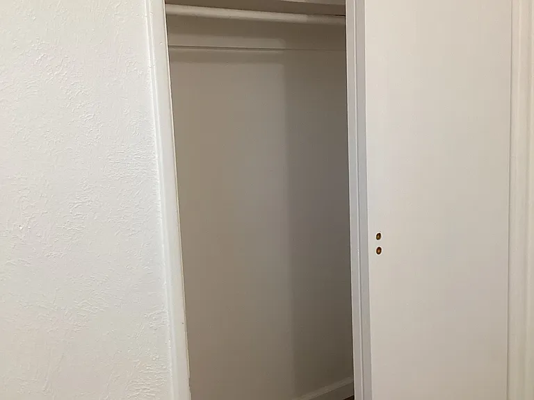Closet (one in each side bedroom).