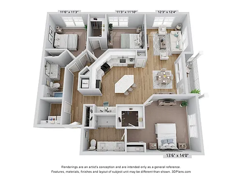 Floor plan C2
