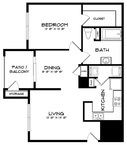 Floor plan The Timberidge