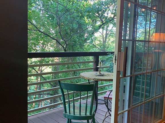 Balcony entrance off of living room