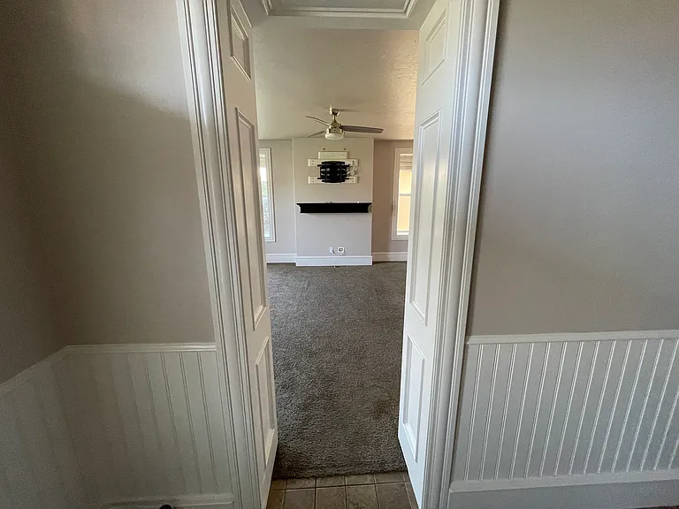 front entryway foyer looking in towards the living room