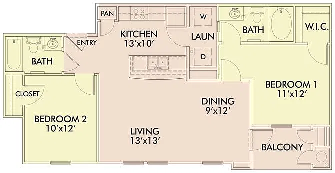 Floor plan The Plumeria