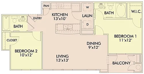 Floor plan The Plumeria