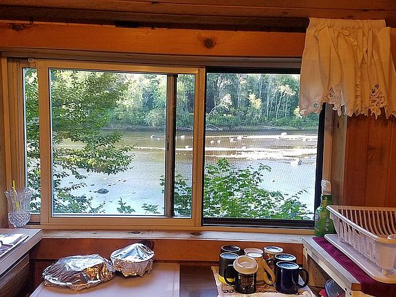 Kitchen river view
