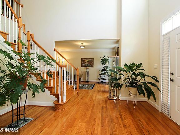 Cross the foyer into the living room