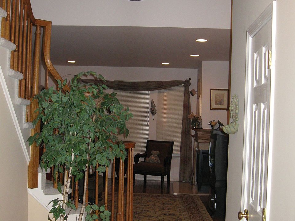 Front hall view from front door