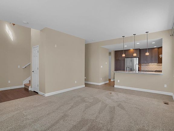 There is new LVP in living room not carpet.
