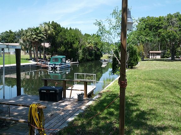 Looking down the canal