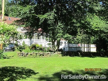 view from driveway