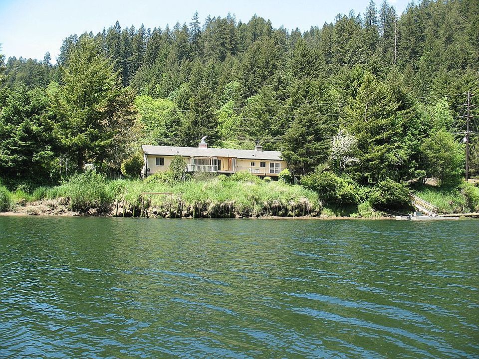 View from accross the Alsea River