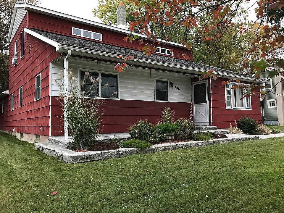 Front view from road