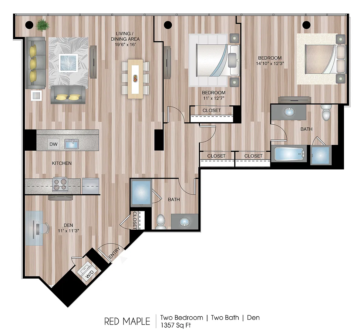 Floor plan Red Maple