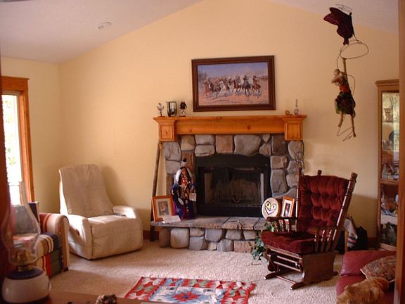 kitchen looking into LR