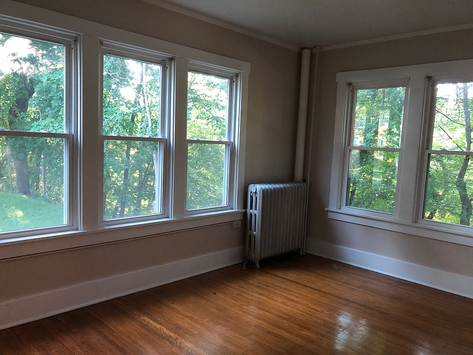 One of three bedrooms