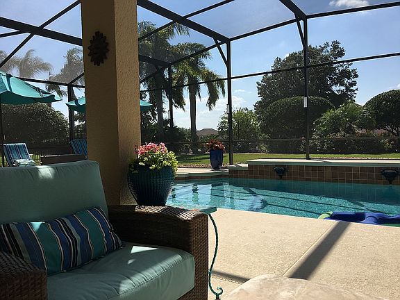 Pool deck view