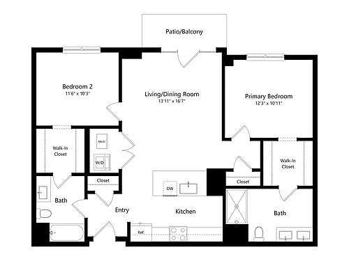 Floor plan 02H