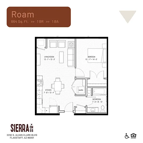 Floor plan Roam