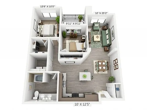 Floor plan B4