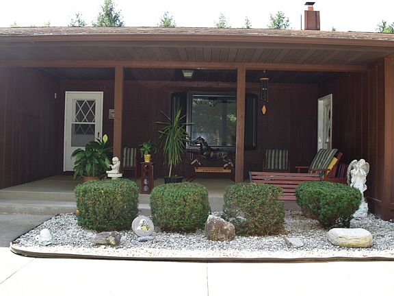 Covered front porch
