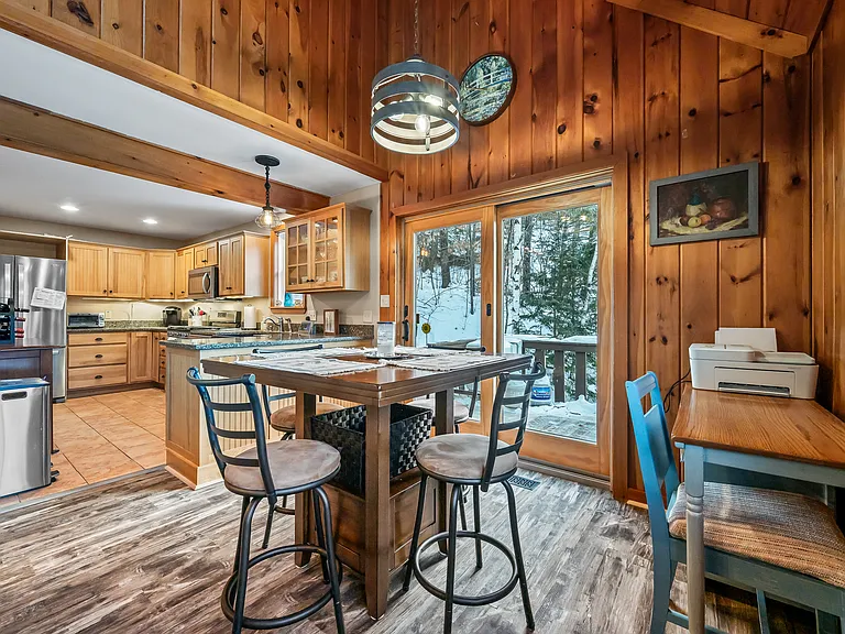 Open dining area