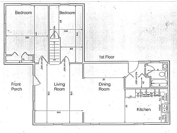 Floor plan - first floor