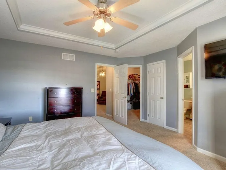 Master Bed (Bath/Walk-in closet view)