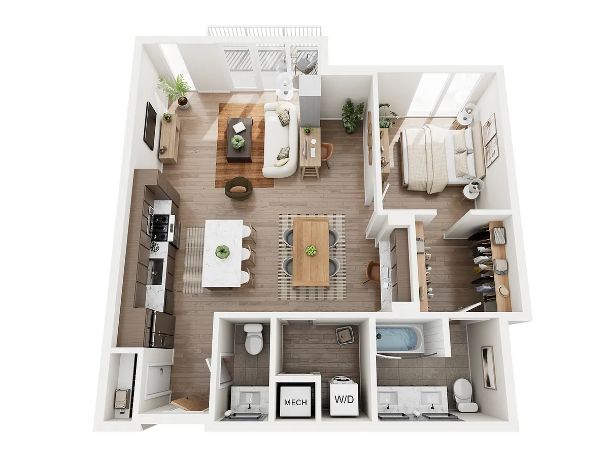 Floor plan The Townes