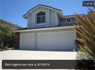 2064 Ridgeline Ave, Vista, CA 92081