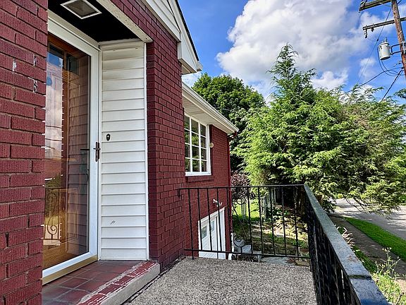 Front steps and door