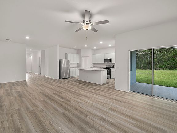 Get-togethers in this home are a breeze with the option to host on the back patio