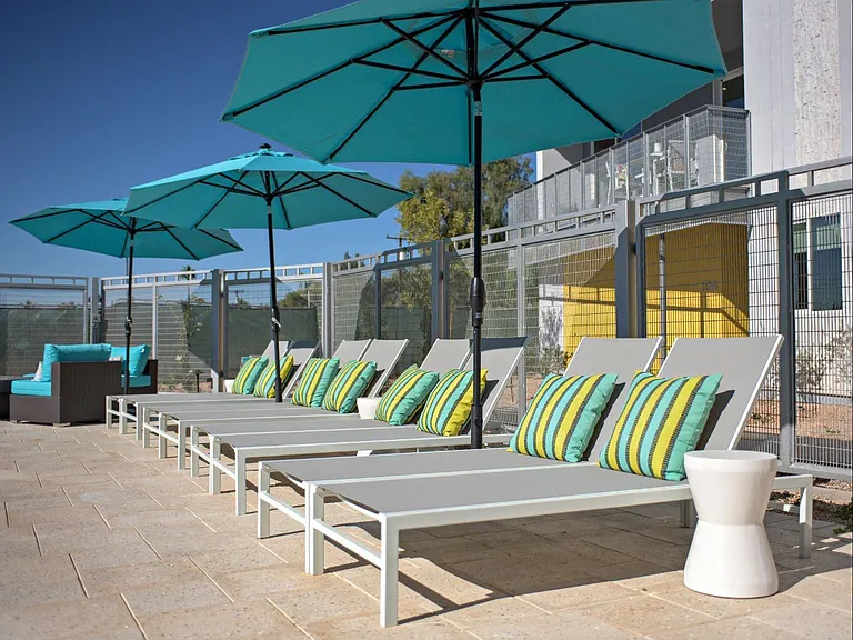 Poolside Lounge Area