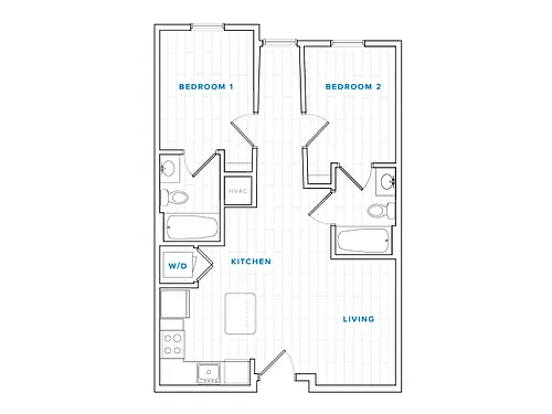 Floor plan Frisco A