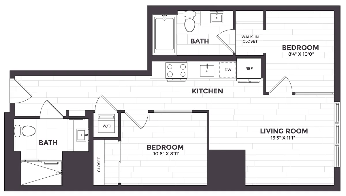 Floor plan 2 Bed/2 Bath-05