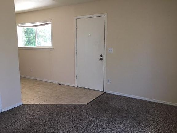 entry and kitchen eating space