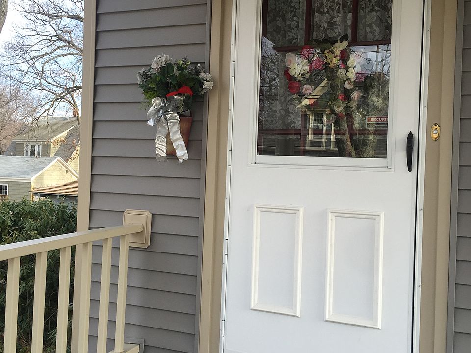 Welcoming front door..