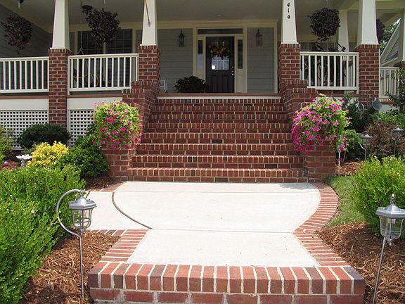 Front Brick Walkway/Stringers