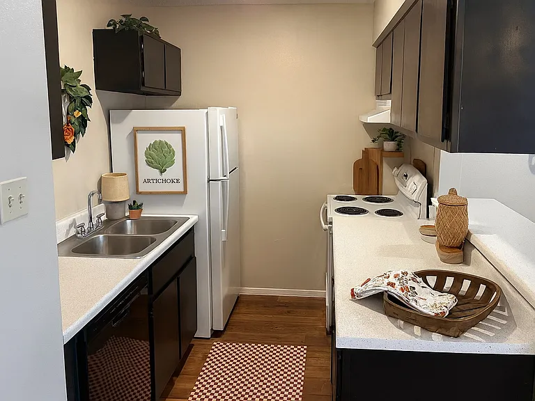 TWO BEDROOM FLOOR PLAN KITCHEN