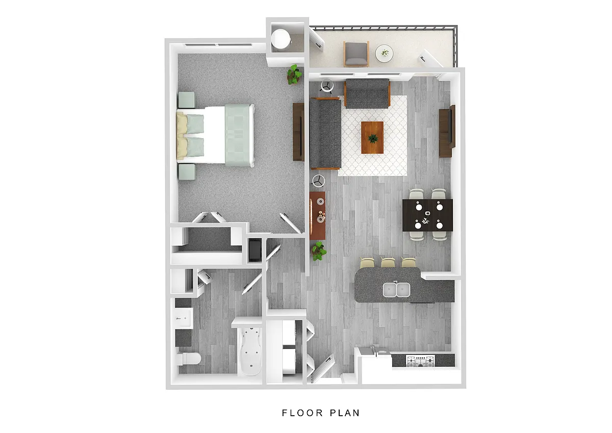 Floor plan The Nueces - Income Restricted
