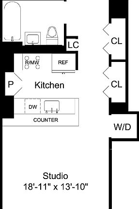 2nd image of 330 W 39th St APT 4J