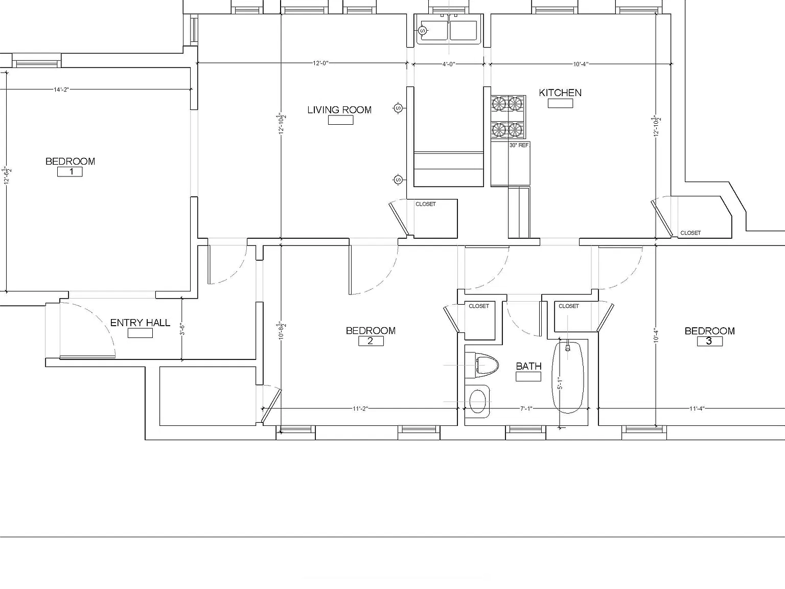 3 bed, 1100 sqft, $2,695 — Photo 2