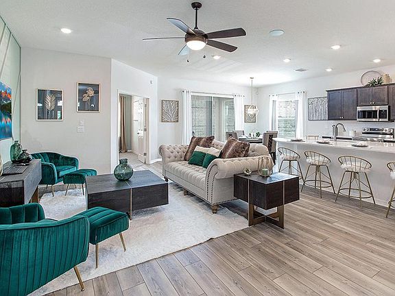 The expansive living space allows for flexible furniture layouts - Shelby II by Highland Homes