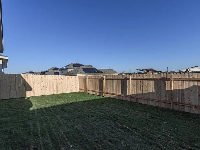 Beautiful fenced in year