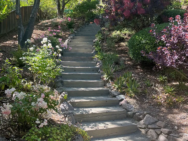 Left staircase
