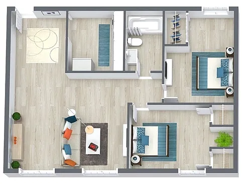 Floor plan Nomad