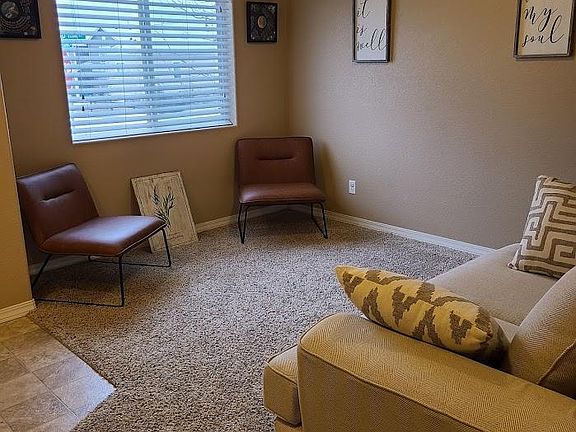 Front room works as a sitting room or office